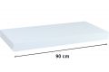 STILISTA Fali polc VOLATO 90 cm fehér fényes