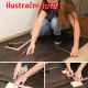 STILISTA Úszó vinyl padló 5,07m² tölgy világos
