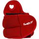MOVIT Csuklósúly neoprén 1 kg  piros