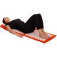 MOVIT Akupresszúrás matrac párnával 130 x 50 cm fekete
