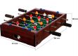 GamesPlanet® Csocsóasztal mini DUNDEE Sötét 51 x 31 cm