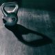 Kettlebell súly MOVIT 20 kg szürke