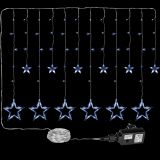 VOLTRONIC® Fényfüggöny csillag 150 LED hideg fehér