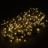 VOLTRONIC® Fényfüzér 60 m 600 LED meleg fehér + vezérlő