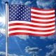 FLAGMASTER® Zászló rúddal Amerikai USA 650 cm