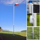 FLAGMASTER® Zászló rúddal Cseh CZE 650 cm