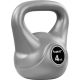 MOVIT Kettlebell 4 kg szürke/fekete