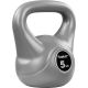 MOVIT Kettlebell 5 kg szürke/fekete