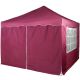 Pavilon oldalfal INSTENT® 3 x 3 m Bordó