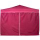Pavilon oldalfal INSTENT® 3 x 3 m Bordó