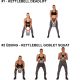 MOVIT Kettlebell súlyzó 22 kg szürke