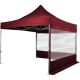 INSTENT PRO Oldalfal ablakkal sátorhoz 3 x 3 m piros