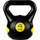 Kettlebell MOVIT® - 4 kg fekete