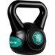 Kettlebell MOVIT® 10 kg fekete/petróleum zöld