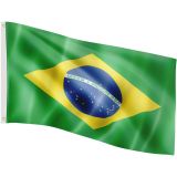 FLAGMASTER® Zászló Brazil BRA 120 x 80 cm
