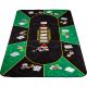 GamesPlanet® Kihajtható póker asztallap XXL 200 x 90 cm
