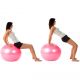 Gimnasztikai labda MOVIT® 75 cm  rózsaszín