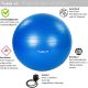 Gimnasztikai labda MOVIT® 75 cm  rózsaszín