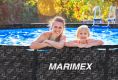 Marimex Medence FLORIDA Rattan 3,66 x 0,99 m tartozék nélkül