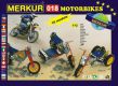 Teddies Építőkészlet  MERKUR 018 motorkerékpárok 10 modell