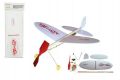 Játék repülőgép modell gumi polisztirol/fa 38x31cm táskában