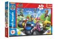 Puzzle Paw Patrol motoron 100 db 41 x 27,5 cm