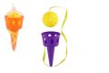 Teddies Labdajáték műanyag 16 cm + labda 2 színű