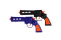 Gyerekpisztoly elem/fény/hang műanyag 22 cm