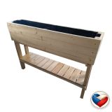 Magaságyás magas lábakon 124 x 26 x 87 cm