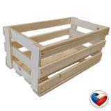 Fa láda gyümölcsnek 23 x 15 x 8 cm cseh gyártmány