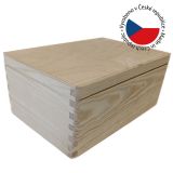 Gaboni Fa doboz fedővel 30 x 20 x 13,5 cm