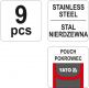 YATO Többfunkciós kés 9 funkciós rozsdamentes acélból