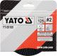 YATO Fűrésztárcsa forgó szögletes  125 mm 2 típus