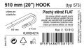 Ablaktörlő Flat bulk (hook) 20 - 510 mm