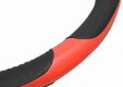 COMPASS Kormánykerék huzat  GRIP piros/fekete