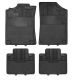 Autószőnyeg UNI A 4 db - fekete