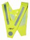 Compass Fényvisszaverő mellény V alakú sárga