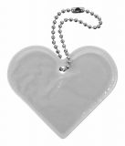 Compass Fényvisszaverő medál szív ezüst