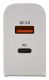 COMPASS Csatlakozó QUICK CHARGE 3.0 230V USB-A / USB-C 18W