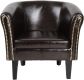 MIADOMODO Fotel Chesterfield 58 x 71 x 70 cm barna