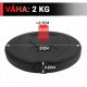 PHYSIONICS Súlytárcsa szett 2 x 2 kg 27 mm