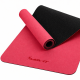 Fitness jógaszőnyeg csúszáságátló 190 x 100 x 0,6 cm piros