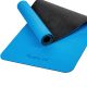Fitness jógaszőnyeg csúszásgátló 190 × 100 x 0,6 cm ciánkék