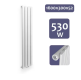AQUAMARIN Radiátor vertikális 1600 x 300 x 59 mm 530 W