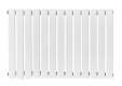 AQUAMARIN Radiátor vízszintes  600 x 886 x 69 mm