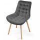 MIADOMODO Étkezőszék készlet 2x Szürke