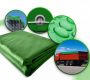 JAGO Takaróponyva 2 x 3 m PVC Zöld  650 g/m²