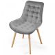 MIADOMODO Étkezőszék készlet 8x Szürke