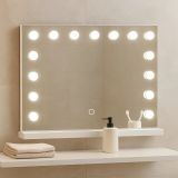 AQUAMARIN Fürdőszobatükör Hollywood LED 58 x 43 cm