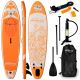 PHYSIONICS Paddleboard felfújható 305 cm orange + tartozék